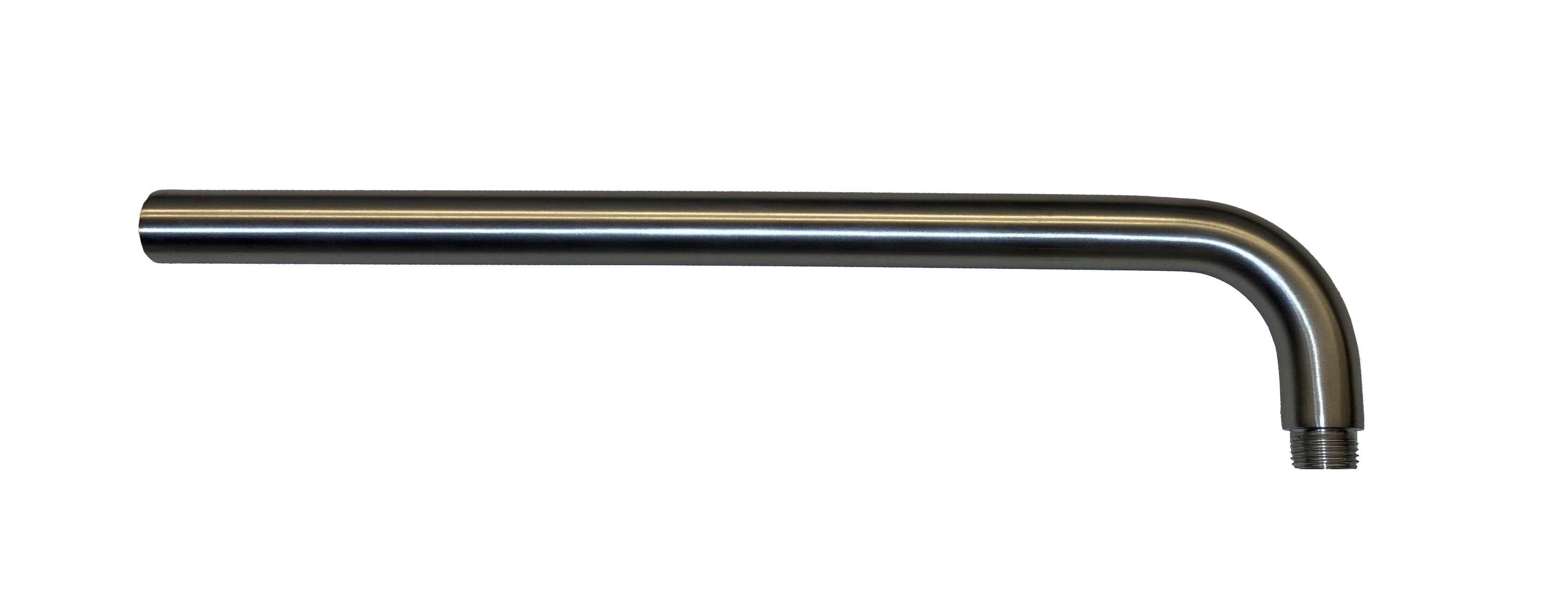 Daintree Shower Arm Round in Brushed Gunmetal
