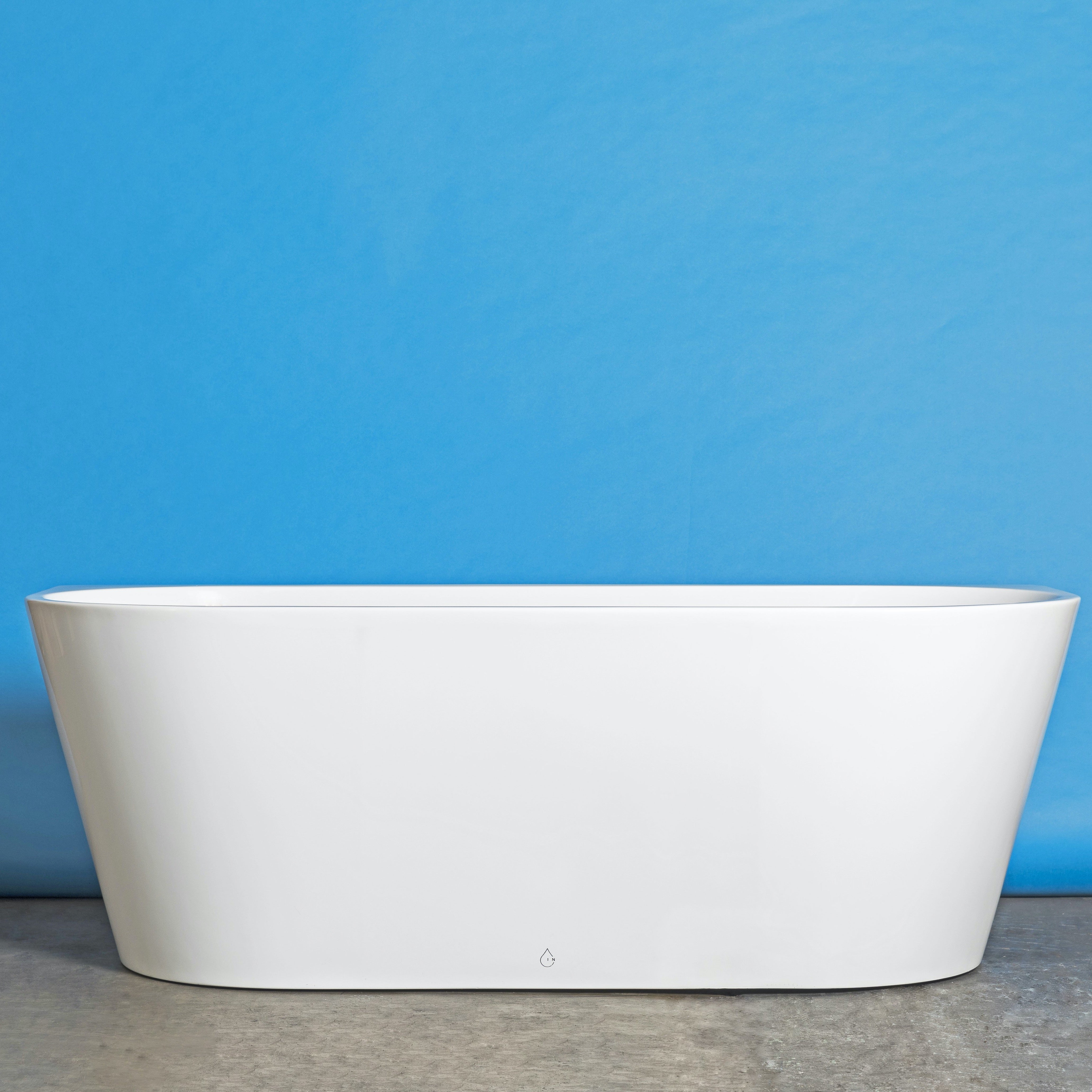 Tranquil Flush Wall-Faced Acrylic Bath 1700mm