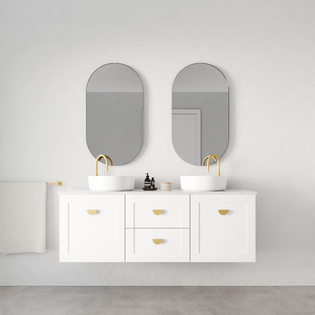 Provincial Vanity with Under-Counter Basin