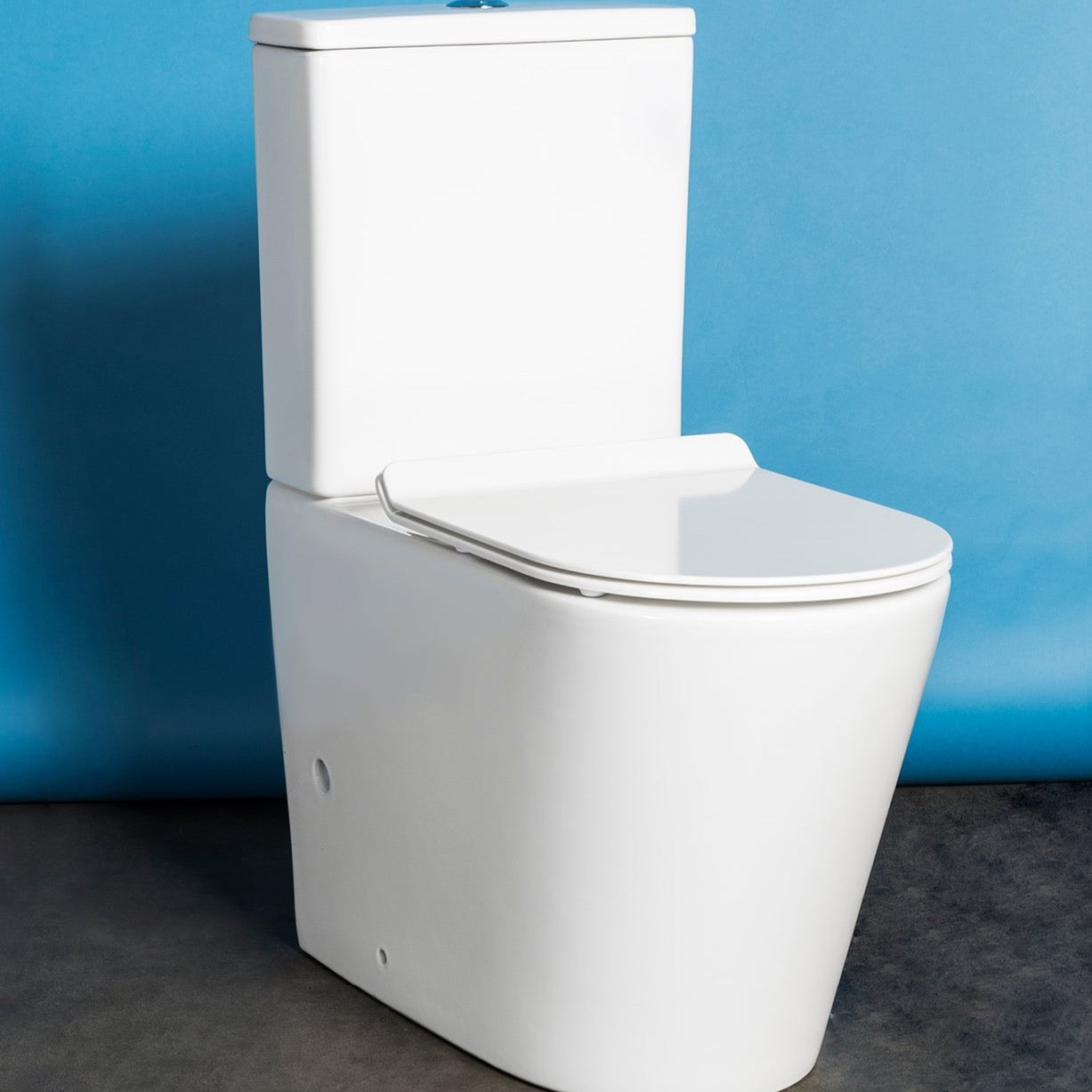 The Argyle Rimless Wall-Faced Two-Piece Toilet
