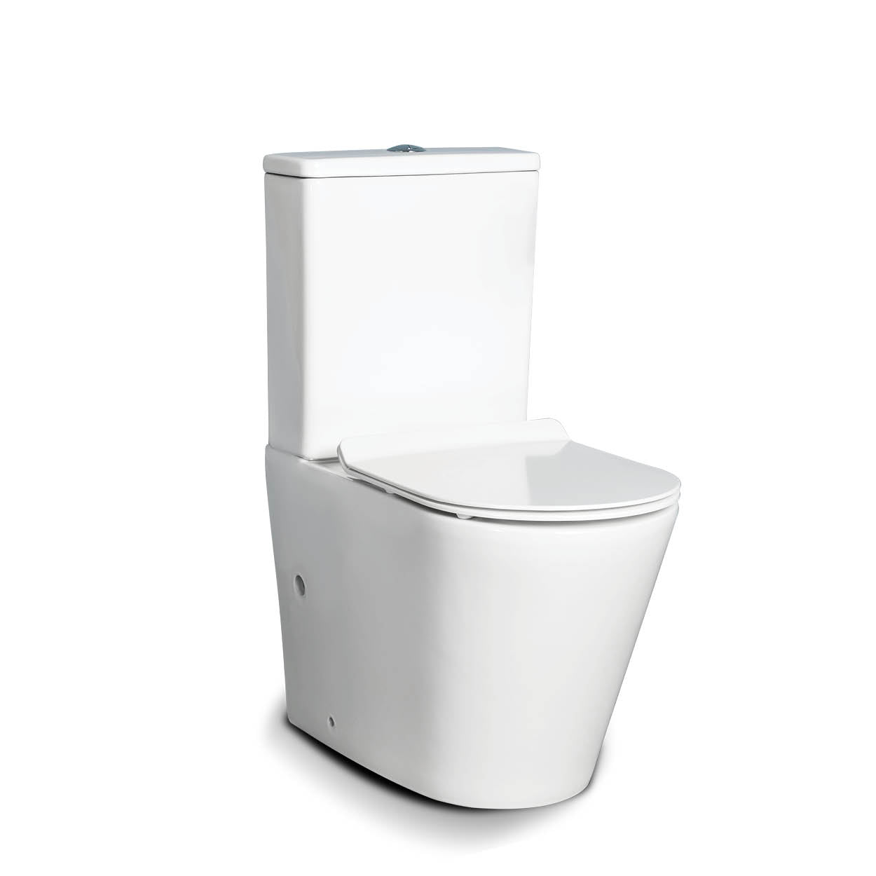 The Eyre Rimless Wall-Faced Two-Piece Toilet