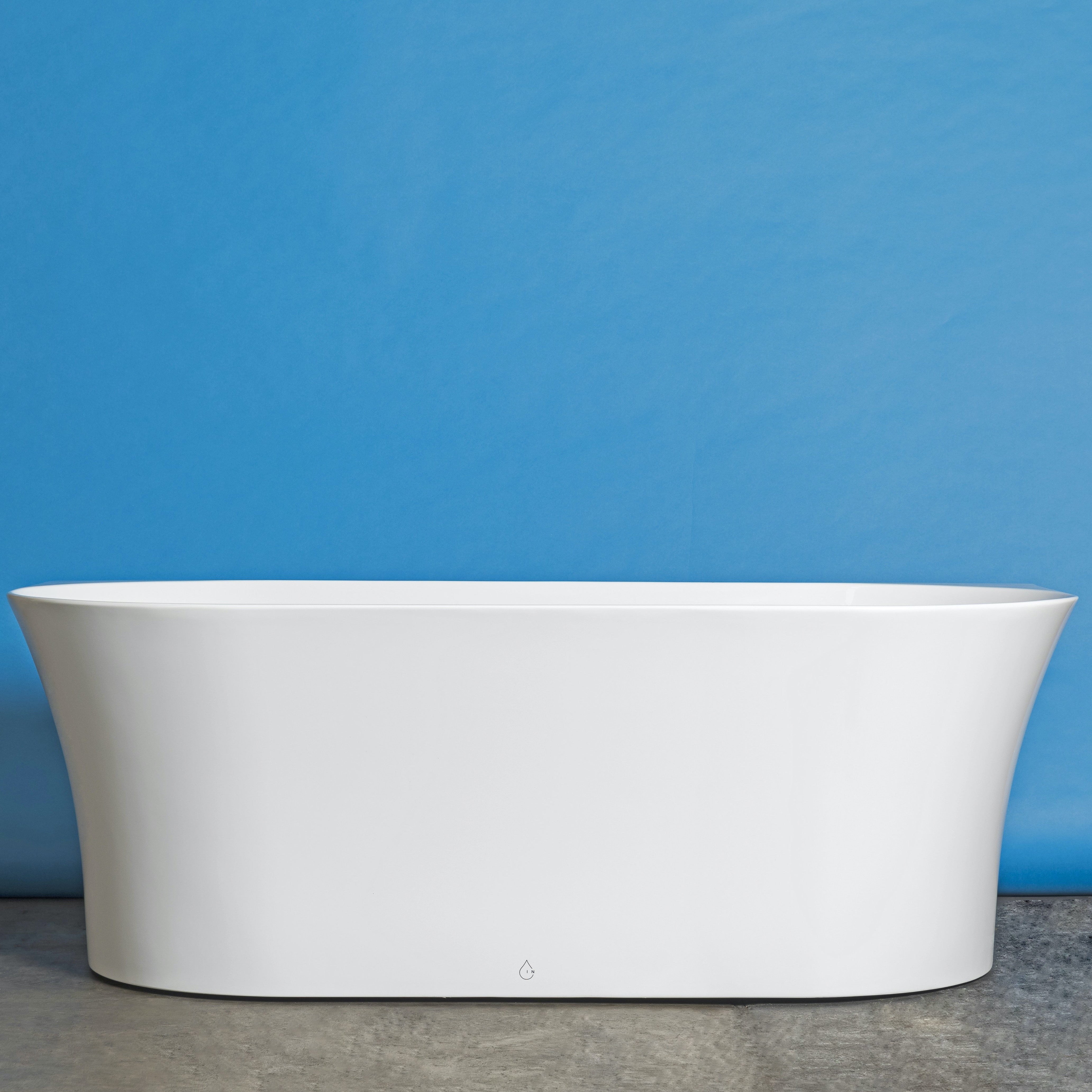 Hayman Flush Wall-Faced Acrylic Bath 1500mm